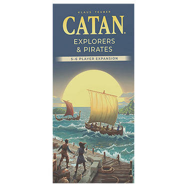 Catan: Explorers & Pirates 5-6 Player Expansion (6th Edition) box cover