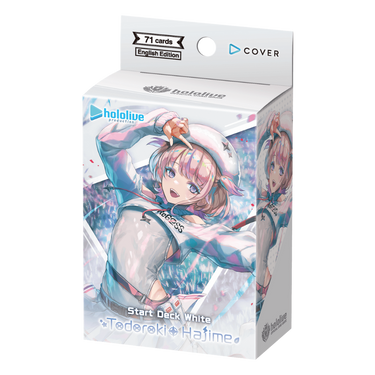 hololive OFFICIAL CARD GAME: Start Deck - White Todoroki Hajime - Thirsty Meeples