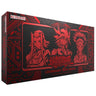Yu-Gi-Oh! Legendary 5D's trading card game deck by Konami featuring colorful cards laid out on a table.