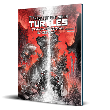 Teenage Mutant Ninja Turtles Transdimensional Adventures Redux Edition: Black, White & Red (PRE-ORDER) - Thirsty Meeples