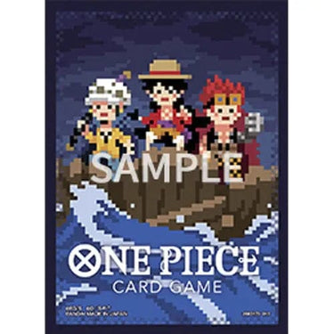 One Piece Card Game: Official Sleeves 06 (Pixel Art) - Thirsty Meeples