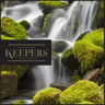 Strategy game Keepers by Van Ryder Games featuring colorful game pieces and a detailed game board layout.