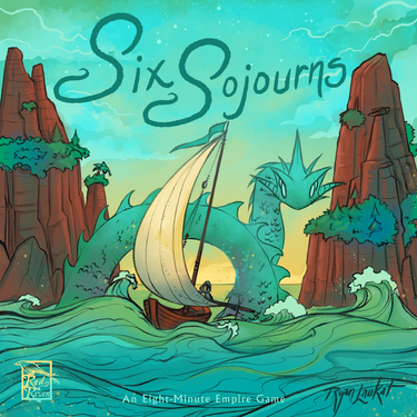 Six Sojourns board game front cover