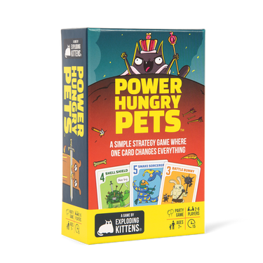 Power Hungry Pets Small Version box
