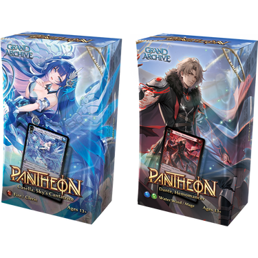 Grand Archive TCG .asphodel/Cantabile Pantheon Deck Set - Casella and Dante