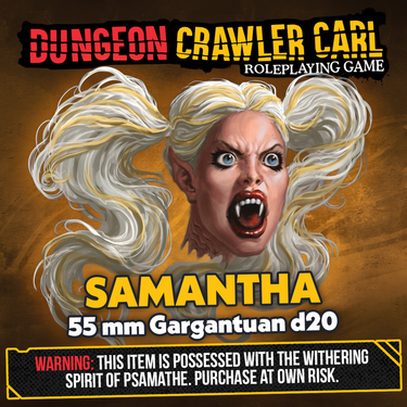 Samantha Oversized d20 key art