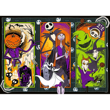 The Nightmare before Christmas jigsaw puzzle artwork
