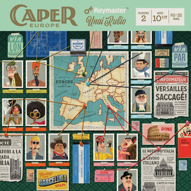 Caper: Europe box art