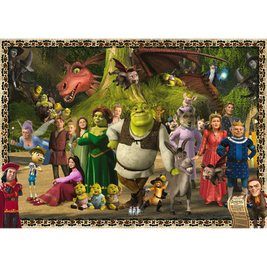 Shrek jigsaw puzzle artwork