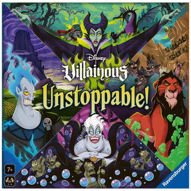 Disney Villainous: Unstoppable! flat box art