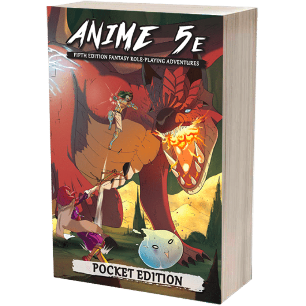 Anime 5E RPG: Core Rules – Pocket Edition