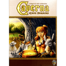 Image of Caverna: The Cave Farmers strategy game box by Mayfair Games, featuring colorful artwork of caves and farming scenes.