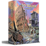 Ancient World city builder strategy game by Inside Up Games showing a detailed ancient city layout with buildings and streets.