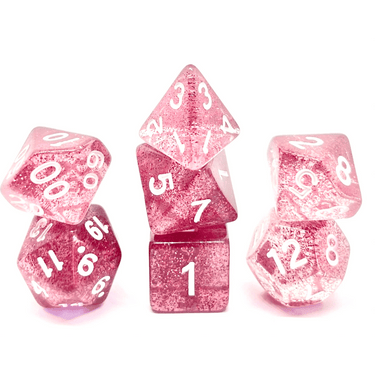 Confetti Dice Set: Dark Purple - Thirsty Meeples