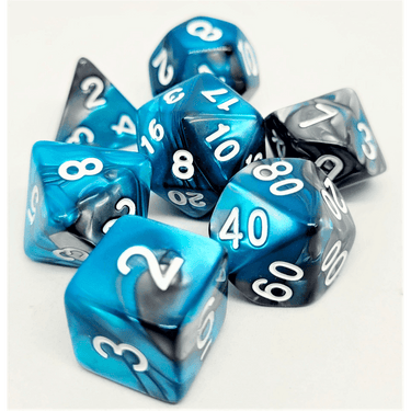 Confetti Dice Set: Racing Petrol - Thirsty Meeples