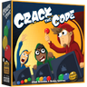Image of Crack the Code abstract game by Indie Boards & Cards, showing colorful game pieces and puzzle elements on a game board.