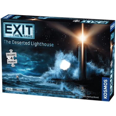 EXIT: The Deserted Lighthouse (with Jigsaw Puzzles) - Thirsty Meeples
