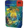 Children's game box titled The Enchanted Tower by Drei Magier Spiele, featuring a colorful illustration on a tin container.