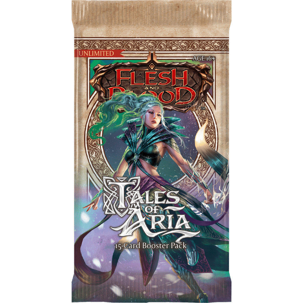 flesh and blood tales of aria booster box Flesh and Blood TCG Tales of Aria 1st Edition Booster Box (24pk) Factory Sealed
