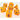 Galaxy Dice Set: Pumpkin - Thirsty Meeples