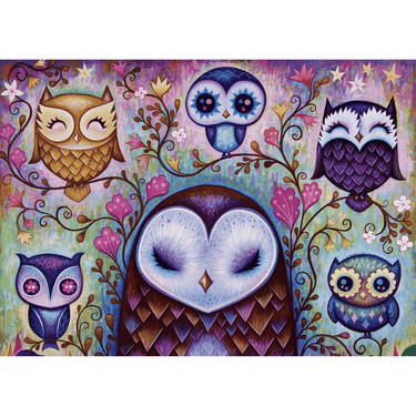 Jeremiah Ketner: Great Big Owl (1000 Pieces) - Thirsty Meeples