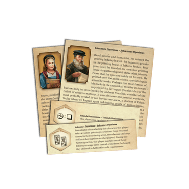 Gutenberg: Yolande & Johannes Promo Characters - Thirsty Meeples