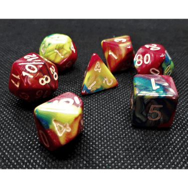 Harlequin RPG Dice Set - Thirsty Meeples