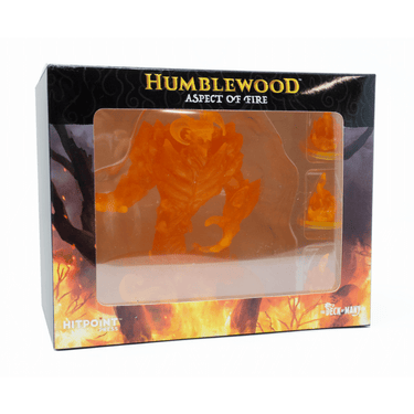 Humblewood RPG Aspect of Fire miniature set by Hit Point Press featuring detailed fantasy character miniatures for tabletop gaming.