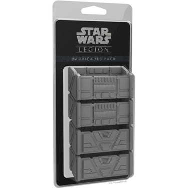 Star Wars: Legion barricades pack by Fantasy Flight Games featuring detailed war game barricades for strategic tabletop play.