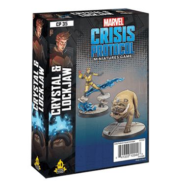 Marvel: Crisis Protocol – Crystal & Lockjaw - Thirsty Meeples