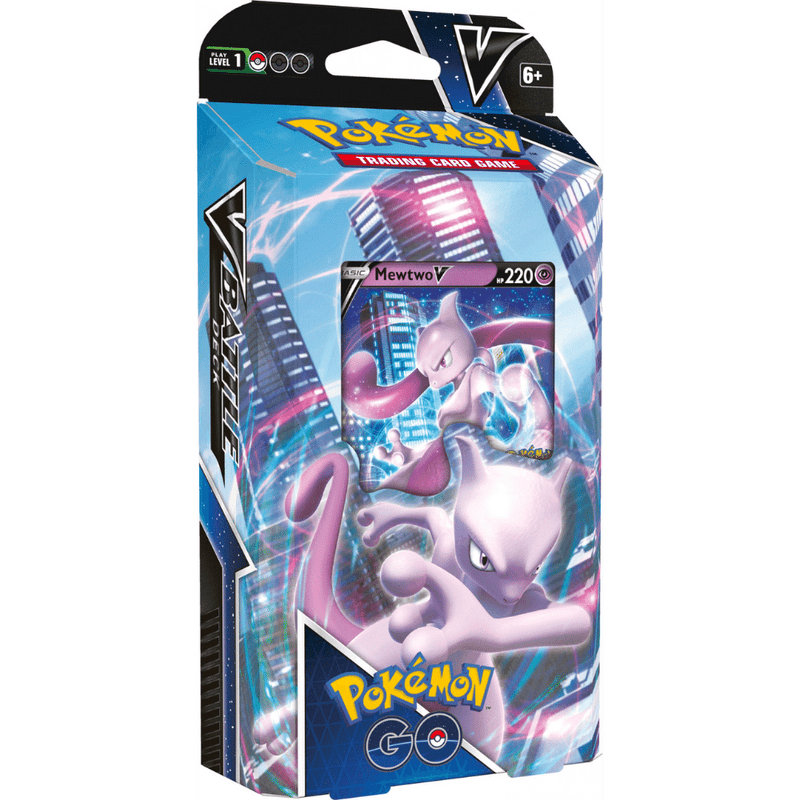 Pokemon TCG: Pokémon GO V Battle Deck Bundle (Mewtwo V/Melmetal V)