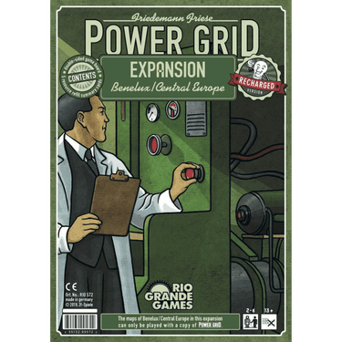 Power Grid: Benelux/Central Europe (Recharged) - Thirsty Meeples