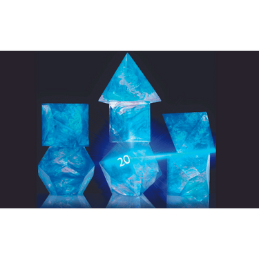 Blue Cloak & Dagger Dice Set - Thirsty Meeples