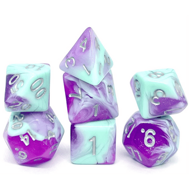 Blueberry Cheesecake RPG Dice Set - Thirsty Meeples
