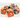 Racing Orange Dice Set - Thirsty Meeples
