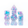 Cotton Candy Glowworm Dice Set - Thirsty Meeples