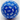 Blue and white D100 dice set by Dice 4 Friends, featuring large, numbered polyhedral dice for tabletop role-playing games.