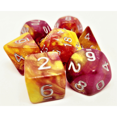 Galaxy Dice Set: Volcano - Thirsty Meeples