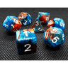 Rusty Blue RPG Dice Set - Thirsty Meeples