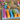 Colorful Shelfie Stacker family game by Arkus Games with wooden blocks stacked in playful arrangement.