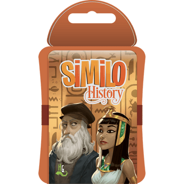 Similo: History family game by Horrible Guild featuring illustrated historical characters on the game card.