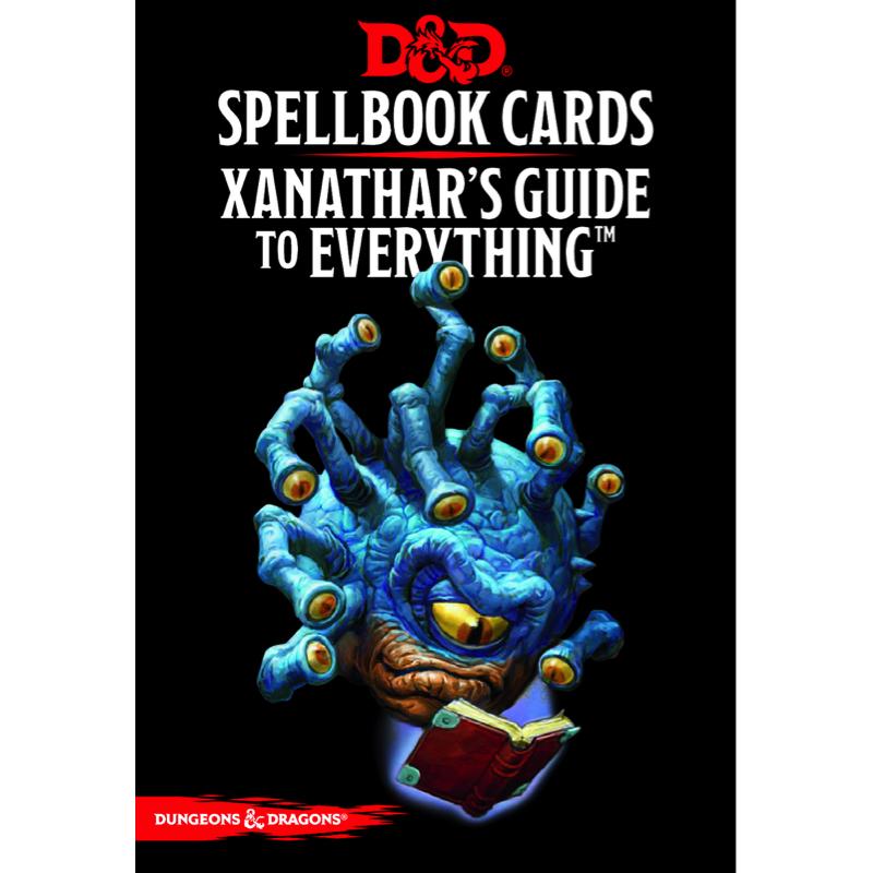 Dungeons & Dragons RPG: Spellbook Cards - Xanathar's Guide to Everything