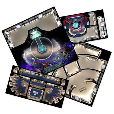 Star Trek Adventures RPG: The Next Generation Starfleet Deck Tiles - Thirsty Meeples