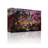 Tiny Epic Defenders: The Dark War strategy game by Gamelyn Games, featuring colorful game box with artwork and game components.