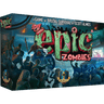 Tiny Epic Zombies strategy game by Gamelyn Games featuring zombie-themed game components and compact game box.