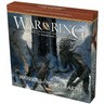 Strategic War of the Ring: Warriors of Middle-earth board game by Ares Games, featuring detailed miniature warriors and game components.
