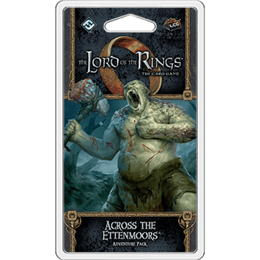 Fantasy Flight Games The Lord of the Rings: The Card Game – Across the Ettenmoors Living Card Game box with artwork.