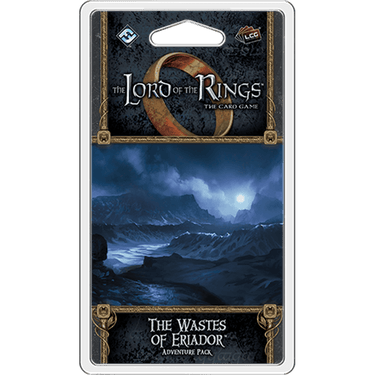 Image of The Lord of the Rings: The Card Game – The Wastes of Eriador, a Fantasy Flight Games living card game expansion.