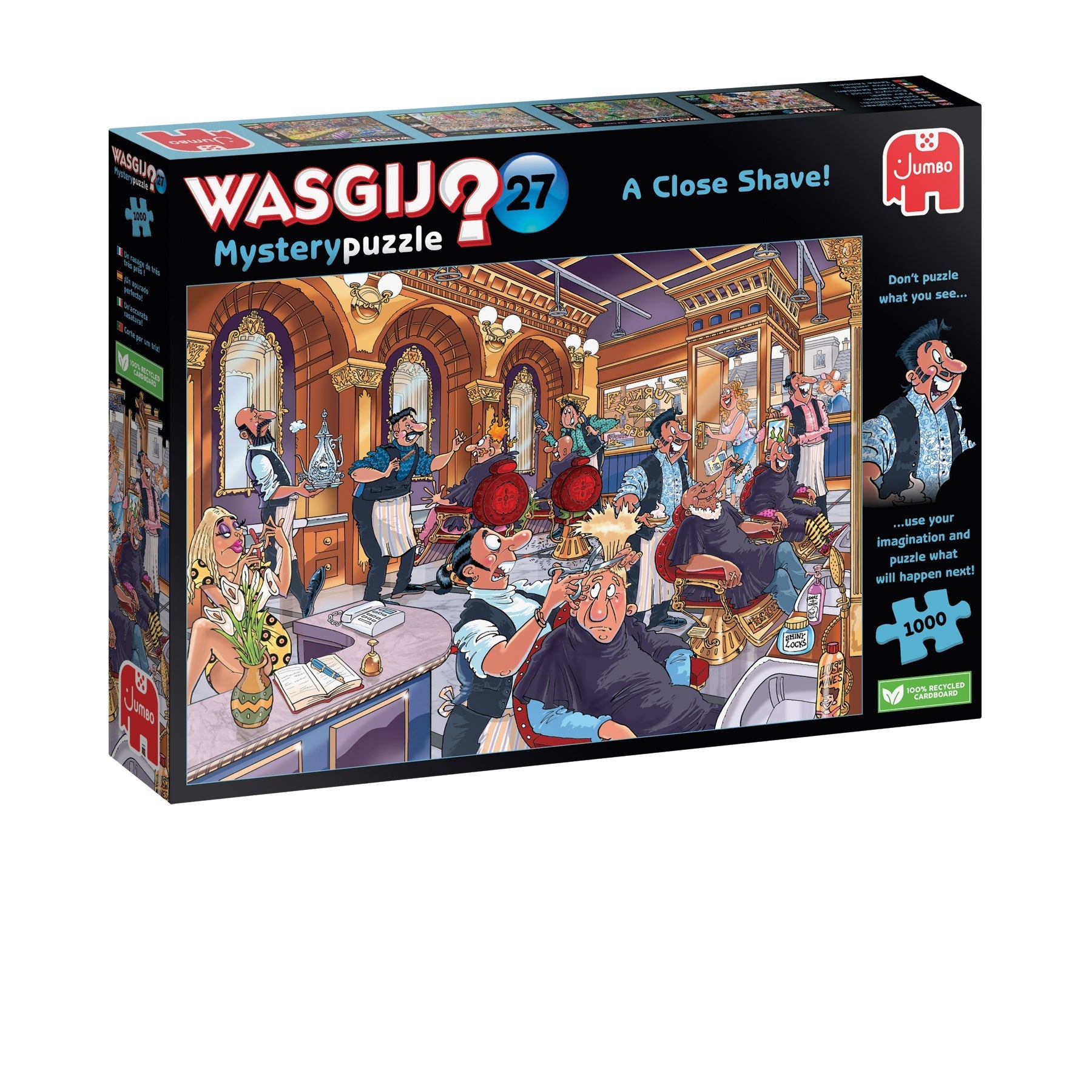 Wasgij Mystery 27: A Close Shave! (1000 Pieces)