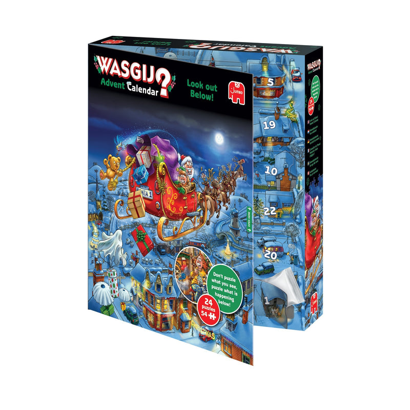 Wasgij Christmas Advent Calendar: Look out Below!